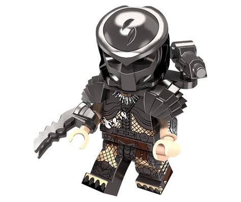 The Predator Minifigures Lego Compatible Alien vs. Predator Minifigure