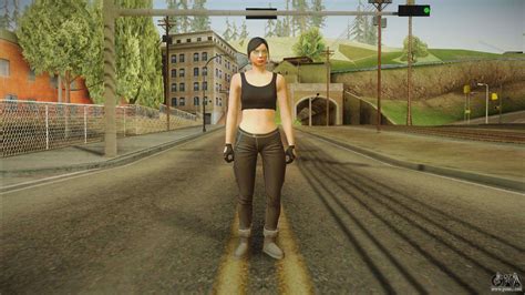 GTA 5 Heists DLC Female Skin 2 for GTA San Andreas