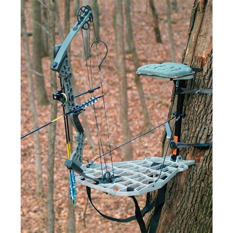 Lone Wolf® Alpha™ Assault™ Stand, 3 - D Camo - 120690, Hang On Tree Stands at Sportsman's Guide