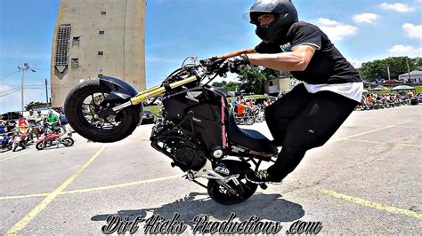 HONDA GROM DUDE DATE 2015 STREET STUNTS - GRAMPION, JUNKYARD KENNY, MATT CARPANINI + MORE ...