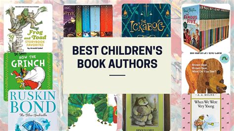 10 Best Children's Book Authors Of All Time - TheMommysCorner