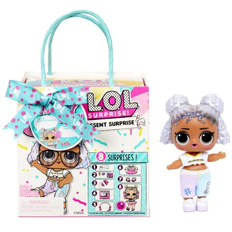 Buy LOL Surprise Present Surprise. Birthday Month Themed Doll with 8 ...