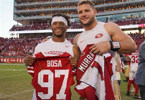 49ers DE Nick Bosa reportedly warned Cardinals he'd 'haunt' them if they drafted 'that little ...