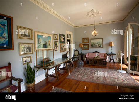 Ernest Hemingway House interior Key West Florida USA Stock Photo ...