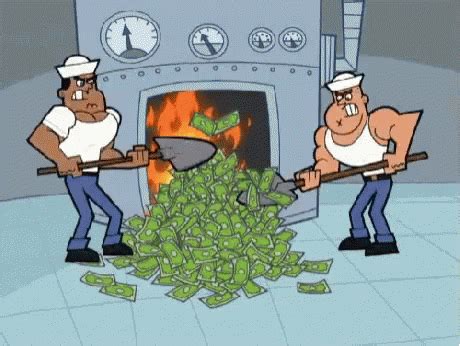 Burning Money GIF - Burning Money - Discover & Share GIFs