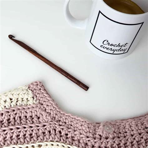 Crochet Everyday Mug Black • Crochet Mug • Joy of Motion