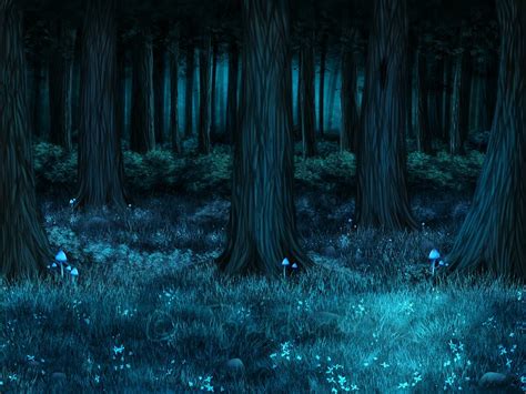 Dark Woods Background