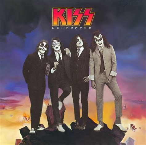 Kiss Destroyer Album Cover With Dressed To Kill Cover Synthesis ! | KISS Art | Pinterest | Kiss ...