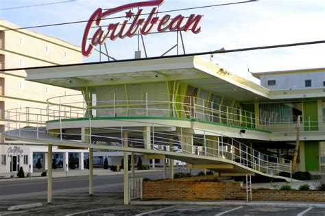 The Caribbean Motel in Wildwood, New Jersey's Wildwoods Shore Resort Historic District (1958 ...