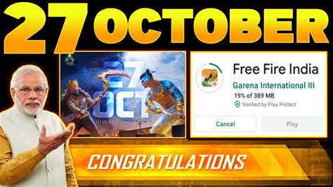 27 OCTOBER🔥FREE FIRE INDIA DIWALI EVENTS ALL REWARDS🔥 | FREE FIRE INDIA KAB AAYEGA🔥 | IMPOSSIBLE ...