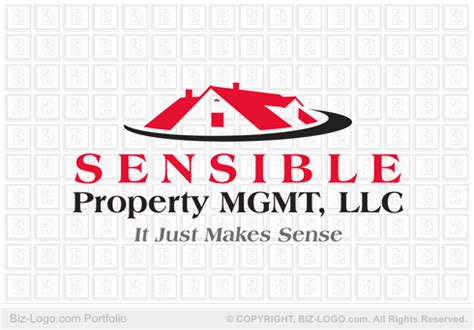 Logo Design: Property Management Red Logo