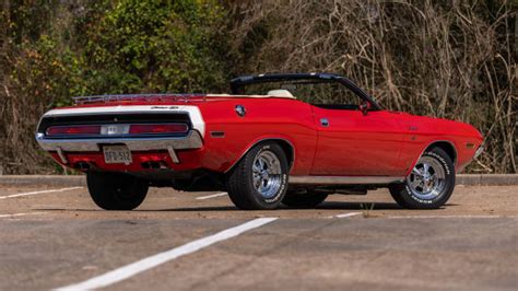 1970 Dodge Challenger Convertible at Houston 2023 as F71 - Mecum Auctions