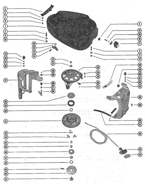 Boat Parts 66845 MERCURY MARINE PLATE Parts & Accessories