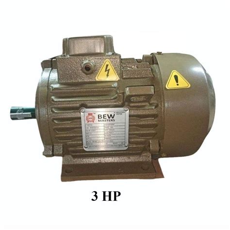 3HP Three Phase Electric Motor, 1440 rpm at Rs 6500 in New Delhi | ID ...