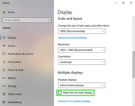 How to Change Primary Monitor on Windows 10 – % WindowsHelper