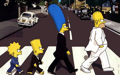 The Simpsons - Beatles wallpaper - Cartoon wallpapers - #2337