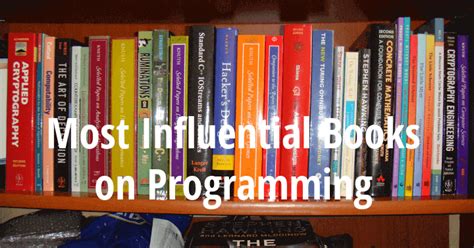 30 Most Influential Books on Programming