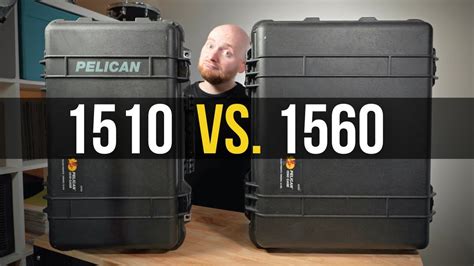 BEST Pelican Case for Camera Gear? Pelican 1510 VS. 1560 Review - YouTube