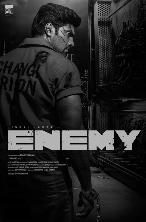 Arya looks menacing in this new poster of Enemy