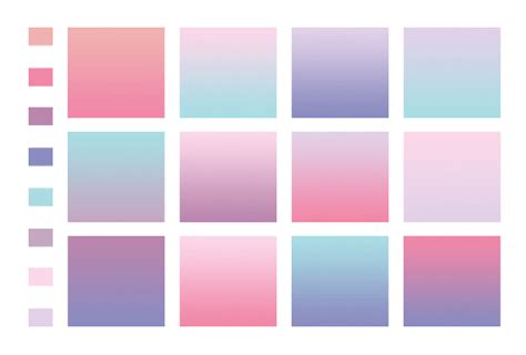 12 Free Pastel Gradients Download for Photoshop