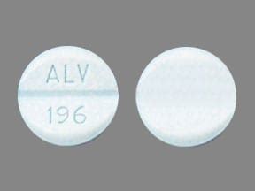 Pill Finder: ALV 196 Blue Round - Medicine.com