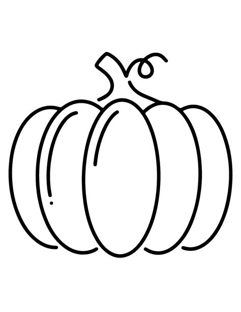 Pumpkin Outlines - Free Printables - Add A Little Adventure