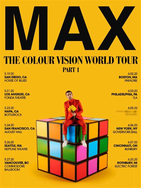 MAX Unveils New Single and Video :: Colour Vision Album Drops 5/22 • WithGuitars