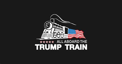 Trump Train Funny Trump Shirt - Trump - Sticker | TeePublic