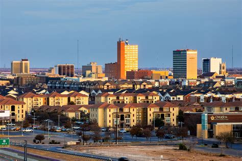 Lubbock Skyline Print Downtown Lubbock View Lubbock Texas - Etsy