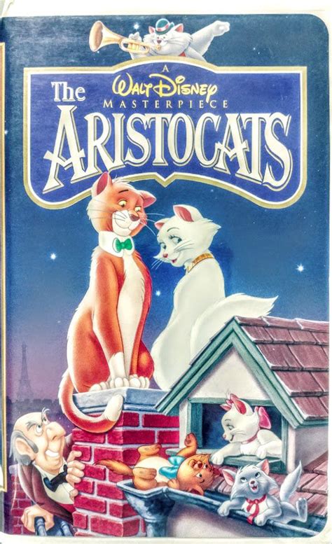 VHS: Walt Disney THE ARISTOCATS (Masterpiece Collection) Rare!