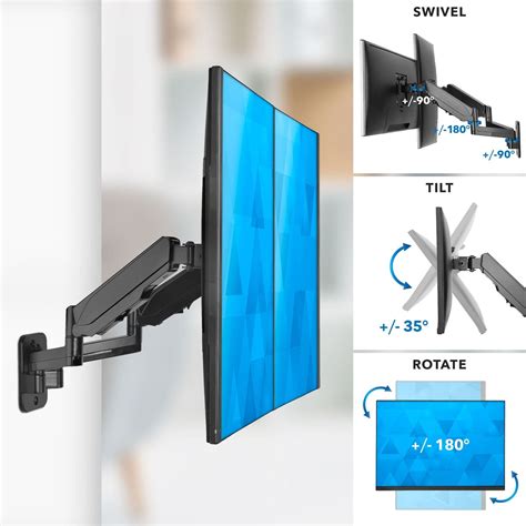 Dual Monitor Wall Mount – Mount-It!