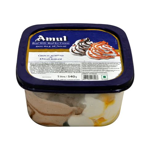 Buy Amul Ice Cream Choco Kesar, 750 ml Online @ ₹148 from ShopClues