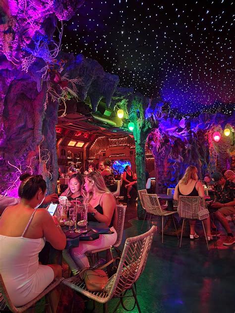 We got abducted at MOTHERSHIP. San Diego's newest Tiki/space themed bar. : r/Tiki