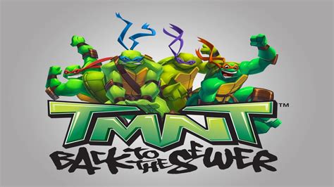 TMNT Back To The Sewer Theme Song Instrumental - YouTube