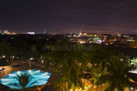 Abuja Skyline at Night stock image. Image of nigeria - 32247579