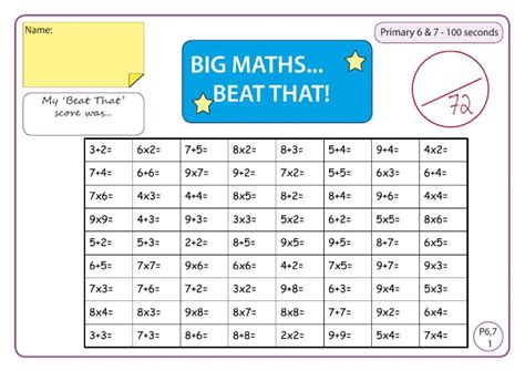 Big Maths Beat That (Page1) 4607549 | Hannah McKinnon