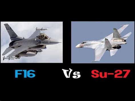 NATO F16 Vs Sukhoi Su-27 - YouTube