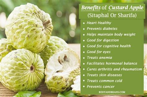 14 Surprising Health Benefits of Custard Apple (Sitaphal or Sharifa) (With images) | Healthy ...