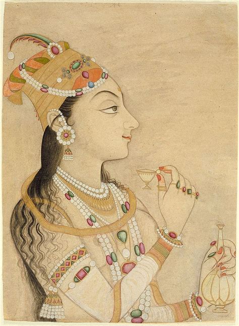 Idealized_Portrait_of_the_Mughal_Empress_Nur_Jahan_(1577-1645)-_LACMA_M.81.271.7 - History of ...