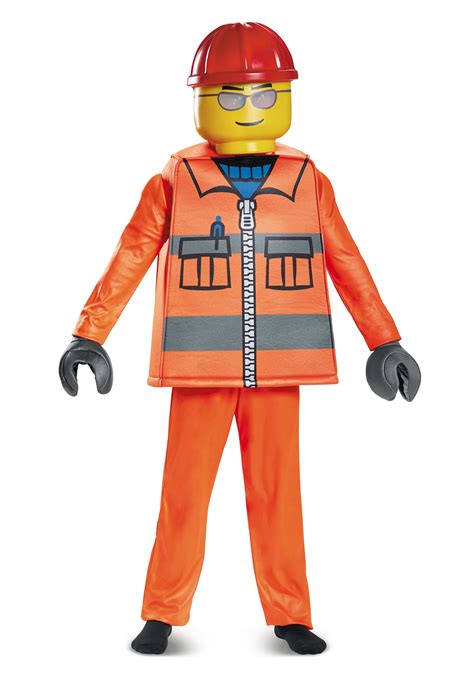 Lego Construction Worker Deluxe Child Costume