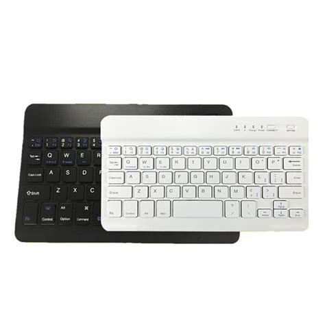 Tablets/Desktop/Laptop Mini Bluetooth Wireless Keyboards Universal Quiet Slim Keyboard for iPad ...