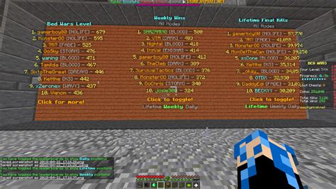 Bedwars Daily Leaderboard Rigged!!!!!!!! | Hypixel - Minecraft Server and Maps