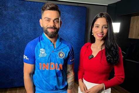 IND vs PAK LIVE: Pakistan’s anchor Zainab Abbas interviews Virat Kohli ...