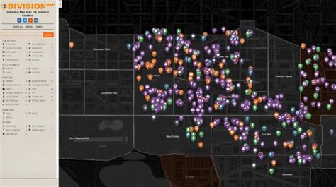 Find The Division 2 Collectibles, Keys, Weapon Crates an Gear with this Interactive Map ...