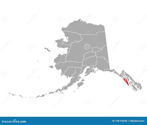 Map Of Sitka In Alaska Vector Illustration | CartoonDealer.com #196755646