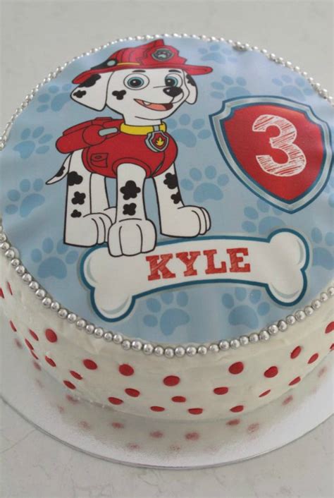 Paw Patrol Marshall Cake