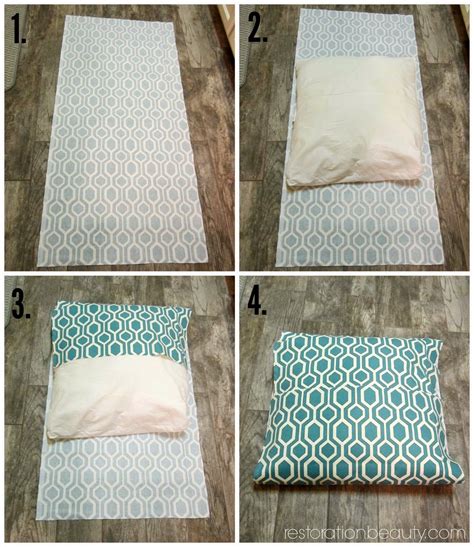 Floor Pillows Diy, Diy Throw Pillows, Diy Pillow Covers, Sewing Pillows ...