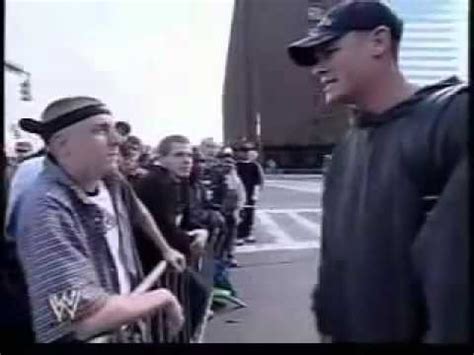 JOHN CENA RAP BATTLES A FAN - YouTube