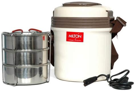 Flipkart.com | Milton Electric Tiffin 3 Containers Lunch Box