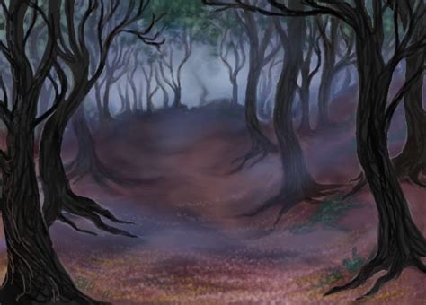 Haunted Forest by AuroraSkye (landscapes drawing) | Haunted forest ...